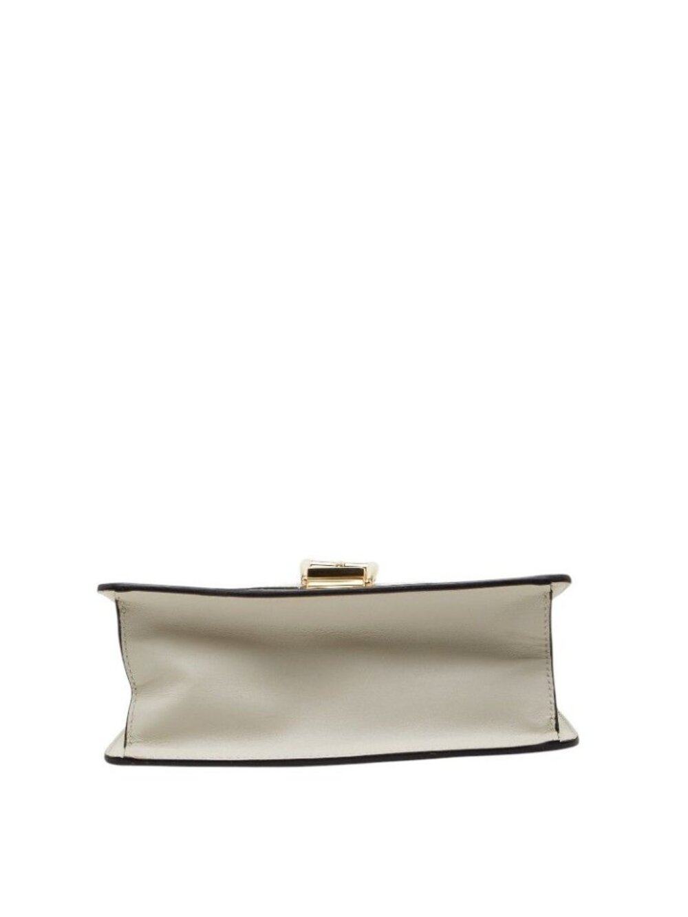 Gucci Sylvie Mini 2-Way Shoulder Bag White Leather 1 - Picture 3 of 10